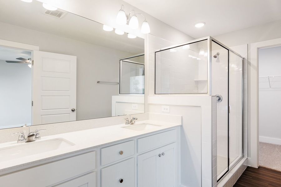 Furnished interior view inside a new home in Vaughan Farms, Angier (Image 4).