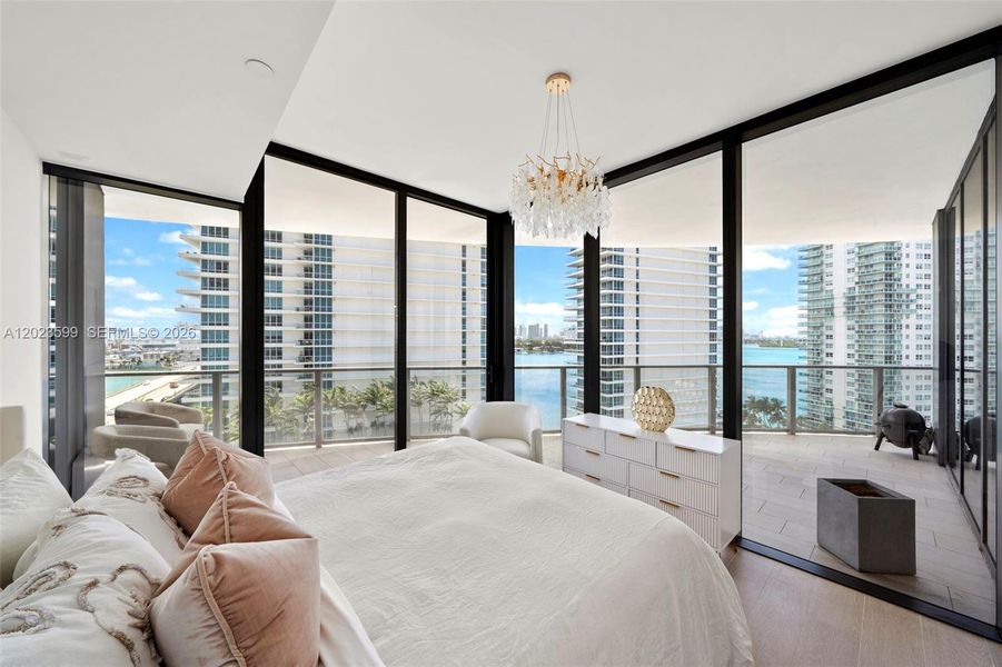 Furnished interior view inside a new home in , Miami Beach (Image 40). Furnished interior view inside a new home in , Miami Beach (Image 40).