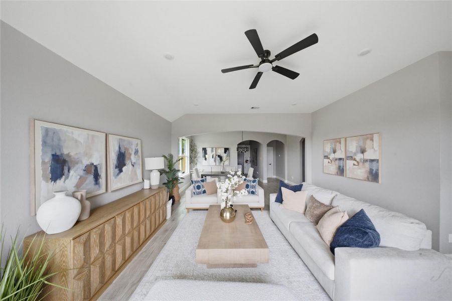 Furnished interior view inside a new home in , Deer Park (Image 7).