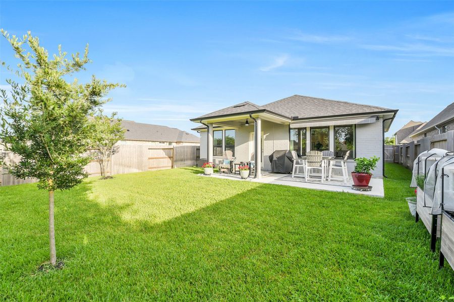 Pets and children alike will love the lush grass and space to play!