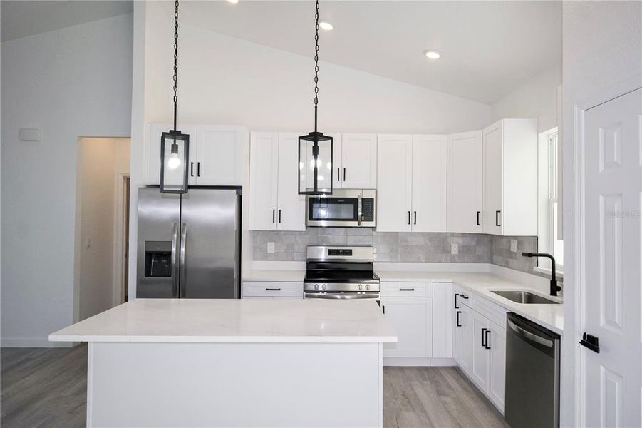 Furnished interior view inside a new home in , Sebring (Image 9).