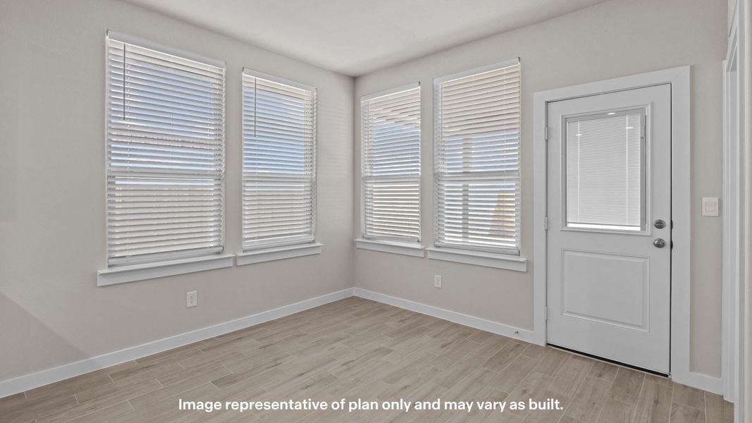 Representative unfurnished interior of a home built from the Portales by D.R. Horton in Homestead at Parks Bell Ranch, Odessa (Image 12).