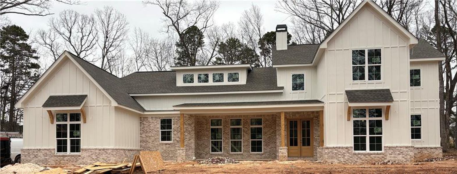 In-progress construction of a new home in , Jefferson, GA (Image 9).