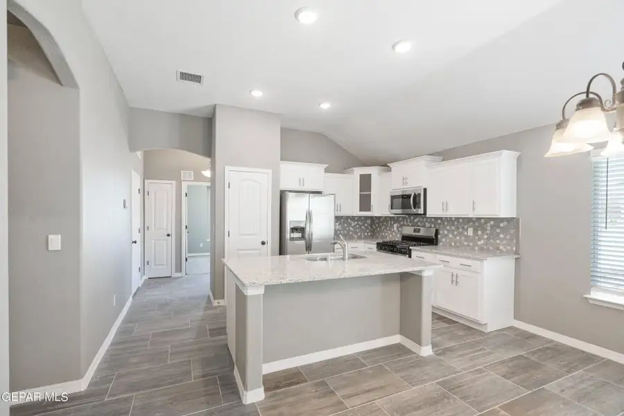 Representative furnished interior of a home built from the Adam 1600SF by Saratoga Homes in Crossland, El Paso (Image 7).