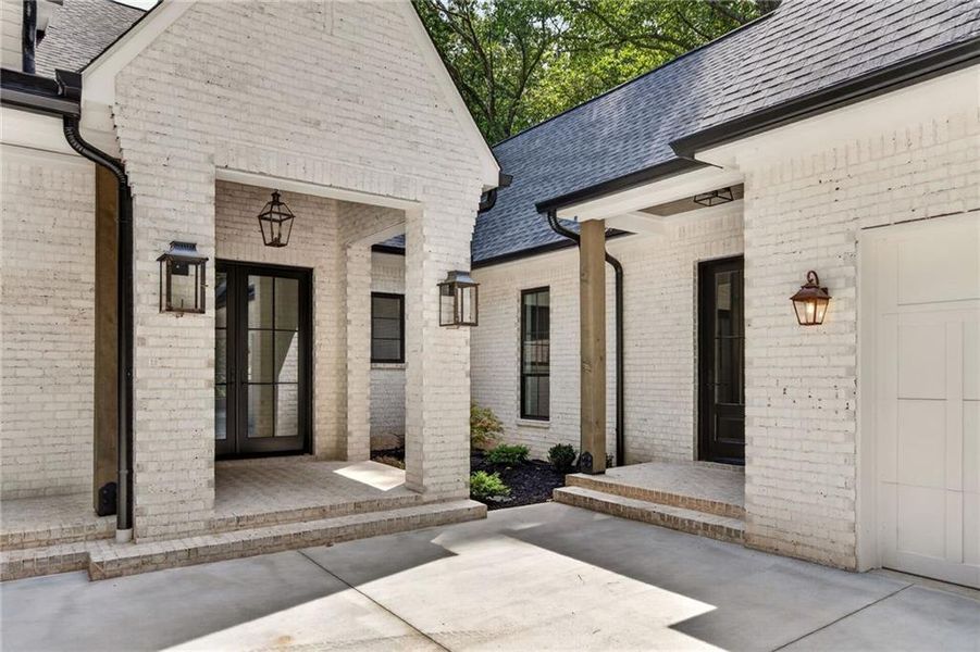 Exterior details and patio area of a home in , Cumming (Image 34).