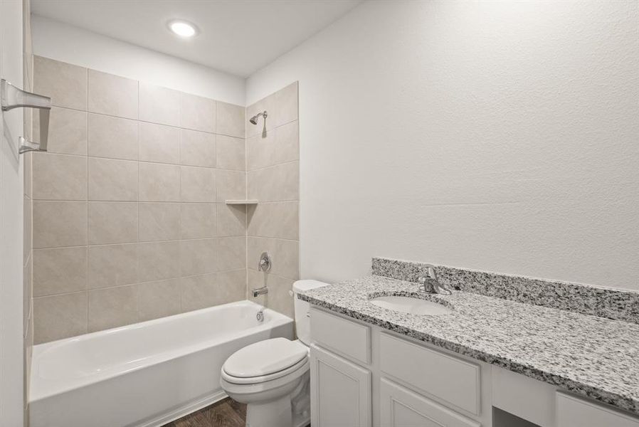 Furnished interior view inside a new home in Christian Meadows, Ennis (Image 28). Furnished interior view inside a new home in Christian Meadows, Ennis (Image 28).