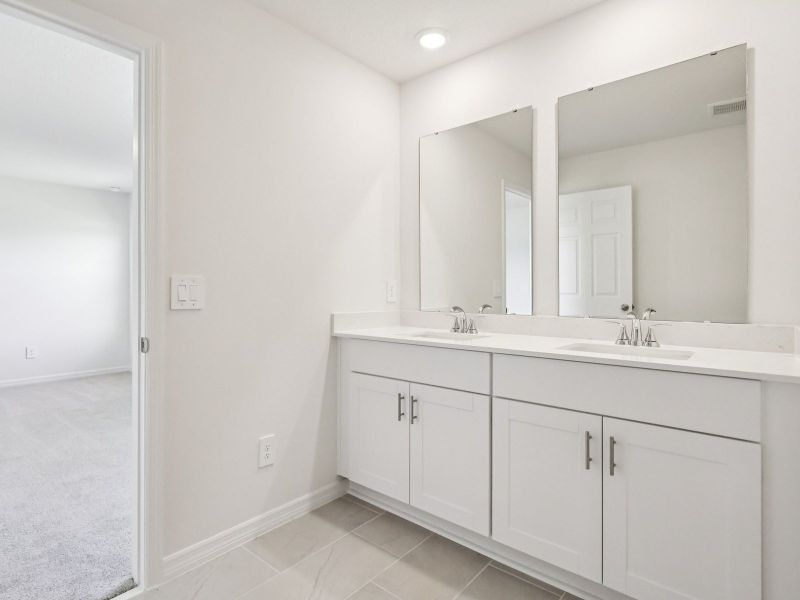 Furnished interior view inside a new home in Wynnstone - Signature Series, Davenport (Image 7). Furnished interior view inside a new home in Wynnstone - Signature Series, Davenport (Image 7).