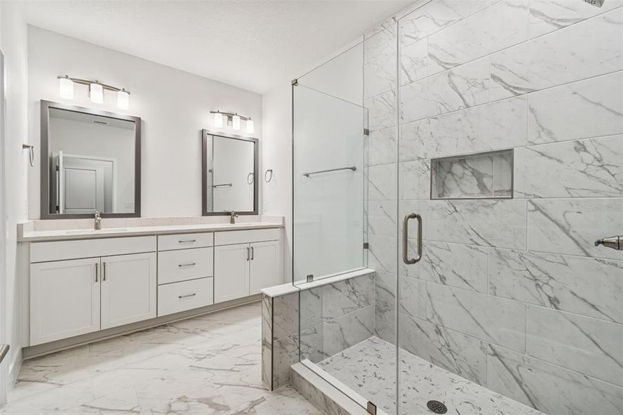 Furnished interior view inside a new home in Apex at Seminole Heights, Tampa (Image 13).