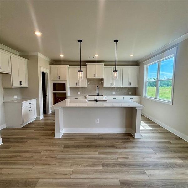 Furnished interior view inside a new home in Rosewood Lake Estates, Hoschton (Image 12). Furnished interior view inside a new home in Rosewood Lake Estates, Hoschton (Image 12).