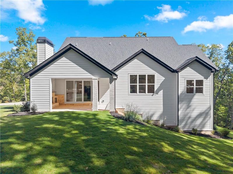 Exterior details and patio area of a home in , Baldwin (Image 3).
