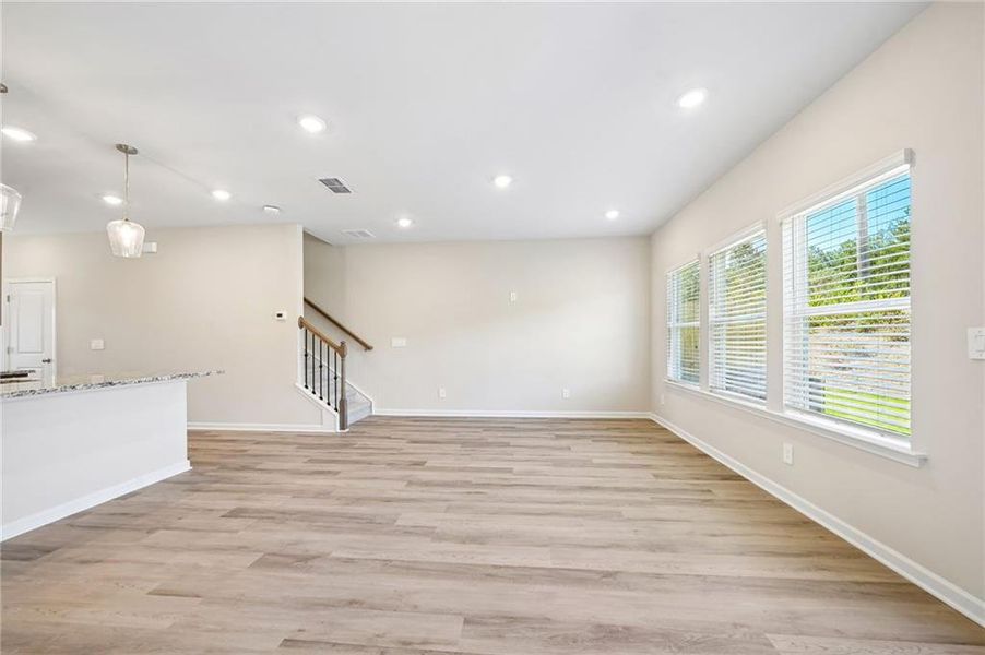 Spacious, unfurnished interior of a new home in Brooks Lake, Loganville (Image 22). Spacious, unfurnished interior of a new home in Brooks Lake, Loganville (Image 22).