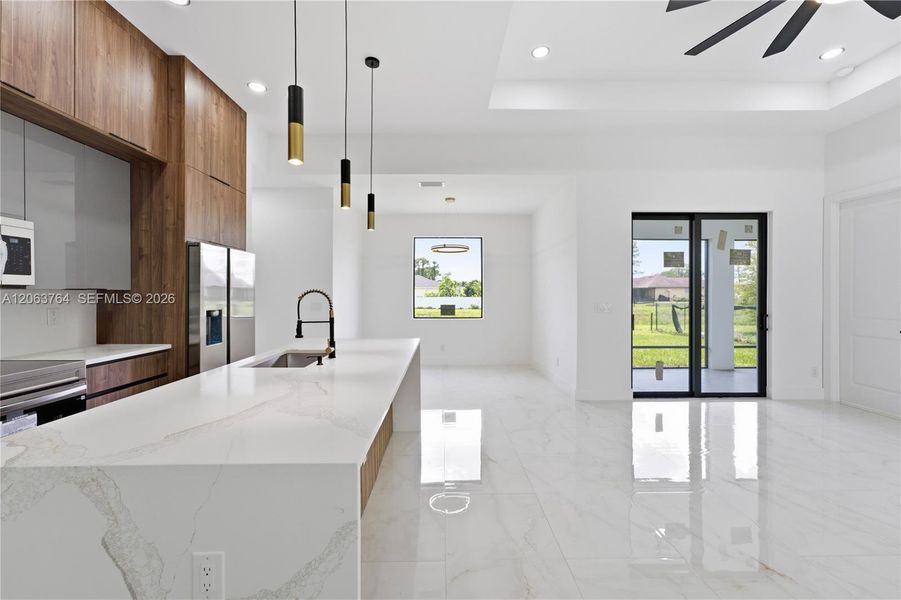 Furnished interior view inside a new home in , Lehigh Acres (Image 11).