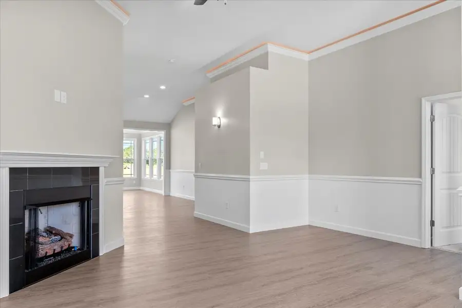 Representative unfurnished interior of a home built from the Cherokee by Enchanted Homes in Lonesome Dove, San Antonio (Image 21).