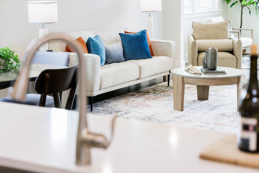 Furnished interior view inside a new home in Stonebarrow, Lillington (Image 5). Furnished interior view inside a new home in Stonebarrow, Lillington (Image 5).
