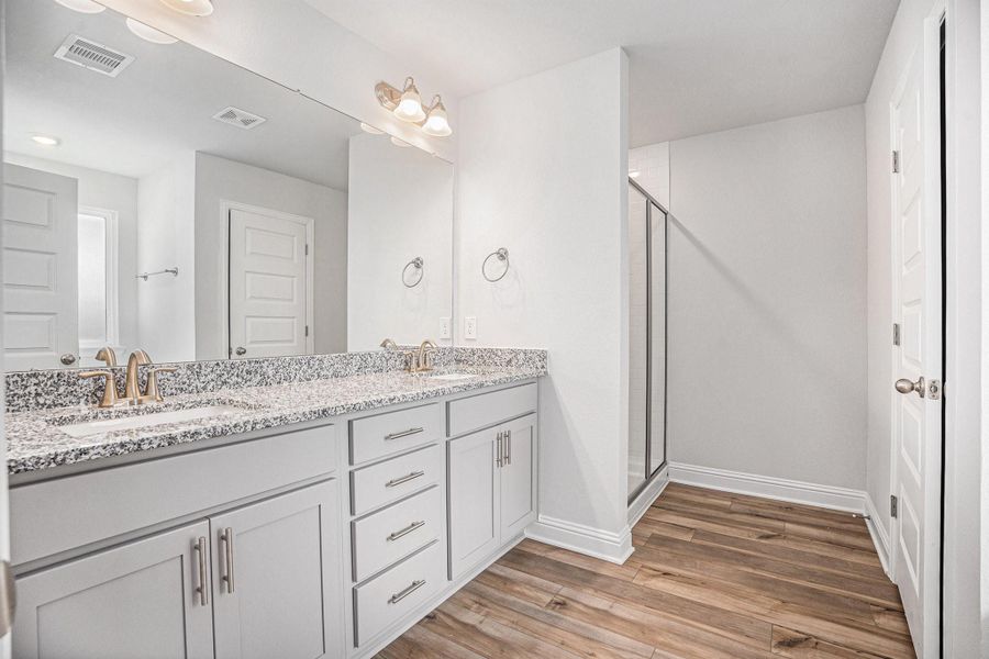 Furnished interior view inside a new home in Lago Mar, Texas City (Image 5). Furnished interior view inside a new home in Lago Mar, Texas City (Image 5).