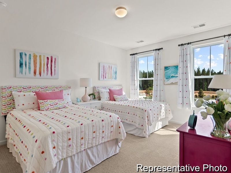 Furnished interior view inside a new home in Homecoming, Ravenel (Image 24). Furnished interior view inside a new home in Homecoming, Ravenel (Image 24).