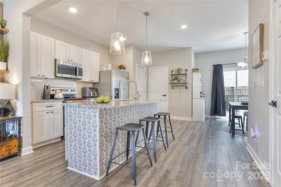 Furnished interior view inside a new home in , Gastonia (Image 17). Furnished interior view inside a new home in , Gastonia (Image 17).
