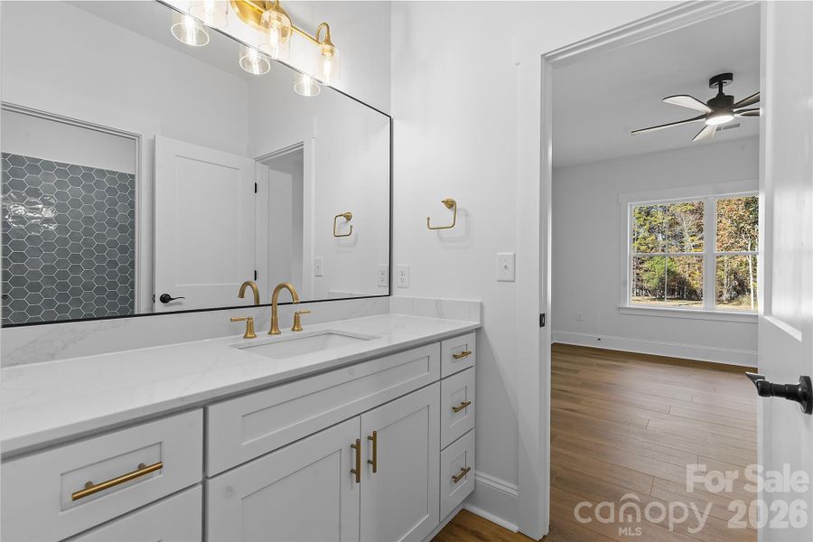 Furnished interior view inside a new home in , Midland (Image 19).