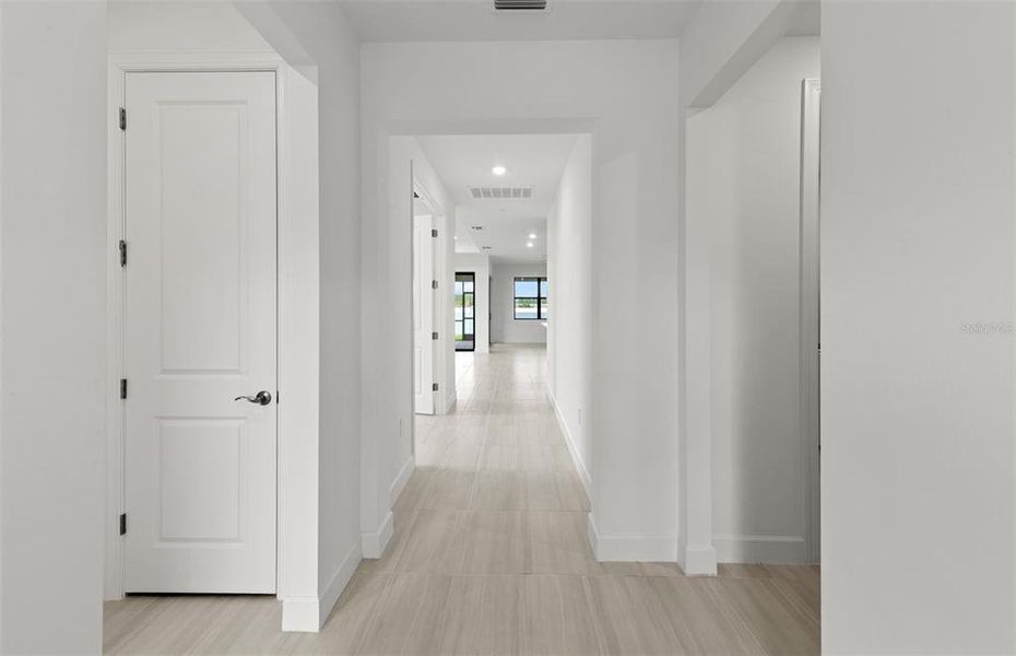 Spacious, unfurnished interior of a new home in , North Port (Image 13). Spacious, unfurnished interior of a new home in , North Port (Image 13).