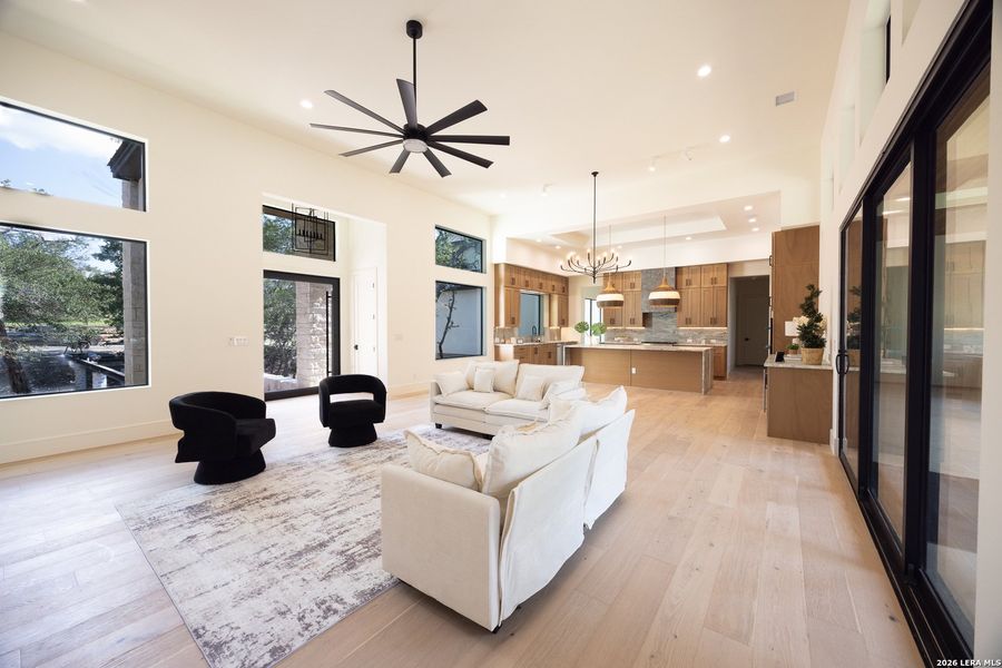 Furnished interior view inside a new home in , Boerne (Image 8).