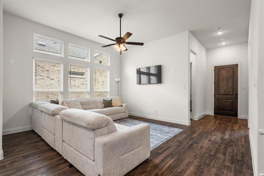 Furnished interior view inside a new home in , Garland (Image 34).