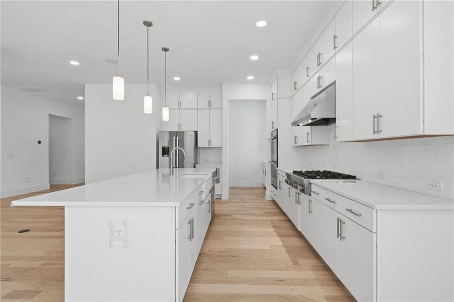 Furnished interior view inside a new home in , Cumming (Image 8).