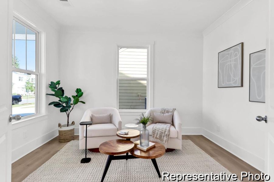 Furnished interior view inside a new home in , Ravenel (Image 14). Furnished interior view inside a new home in , Ravenel (Image 14).