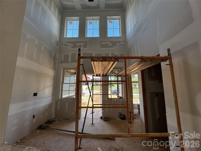 In-progress construction of a new home in , Hickory, NC (Image 3).