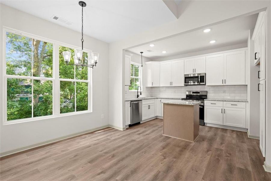 Furnished interior view inside a new home in , Tallapoosa (Image 12).