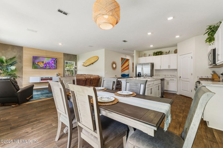 Furnished interior view inside a new home in Ravenswood Village, St. Augustine (Image 3).