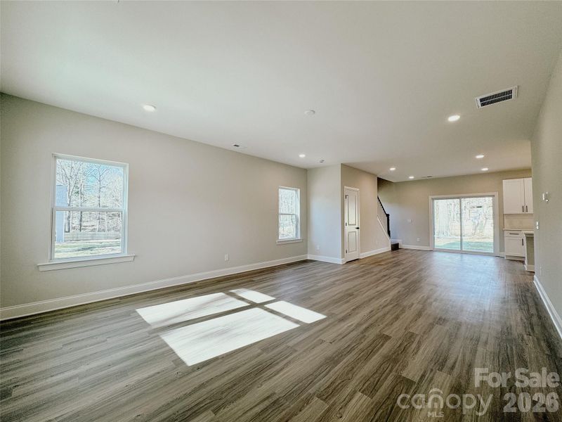 Spacious, unfurnished interior of a new home in , Huntersville (Image 32).