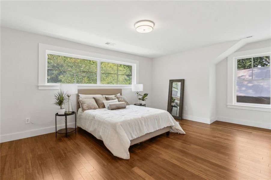 Furnished interior view inside a new home in , Pine Lake (Image 18).
