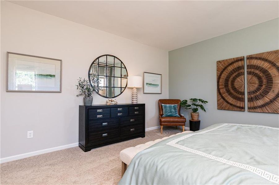 Furnished interior view inside a new home in Annsbury Park, Lilburn (Image 36).