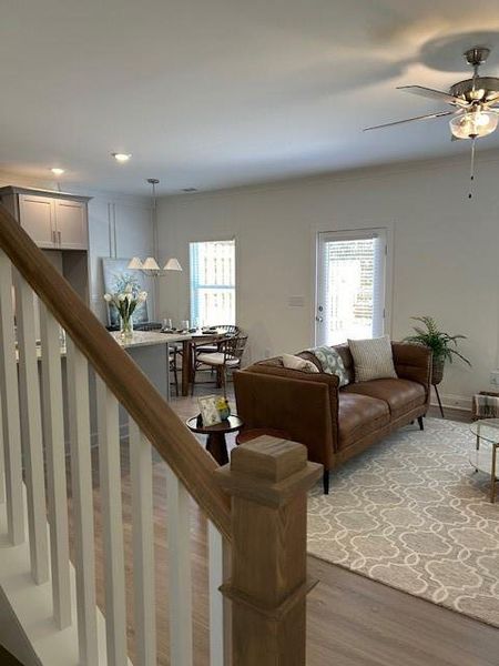 Furnished interior view inside a new home in , Ball Ground (Image 15). Furnished interior view inside a new home in , Ball Ground (Image 15).