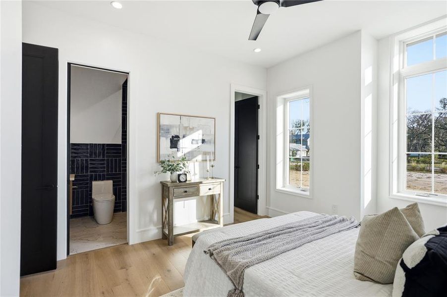 Furnished interior view inside a new home in , Oakland (Image 45). Furnished interior view inside a new home in , Oakland (Image 45).