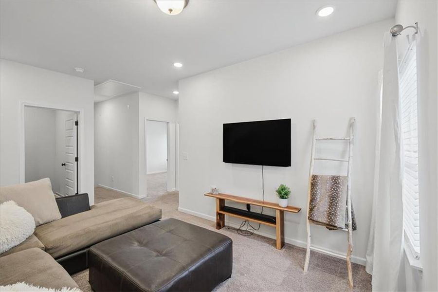 Furnished interior view inside a new home in , Cartersville (Image 37).