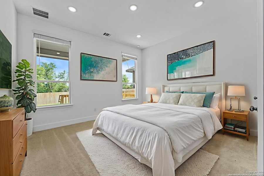 Furnished interior view inside a new home in , New Braunfels (Image 11). Furnished interior view inside a new home in , New Braunfels (Image 11).