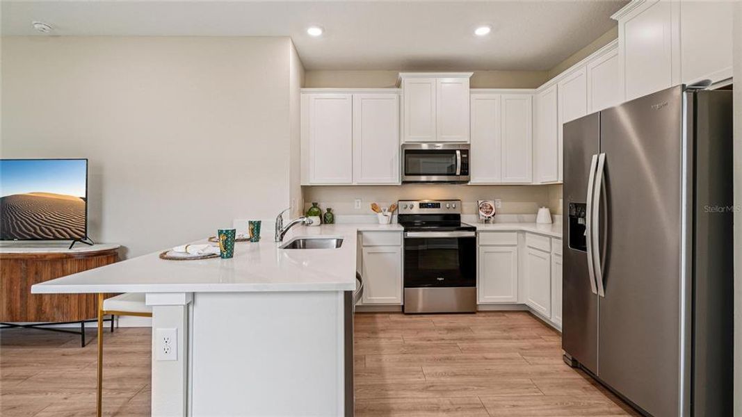 Furnished interior view inside a new home in Ocala Preserve, Ocala (Image 9).