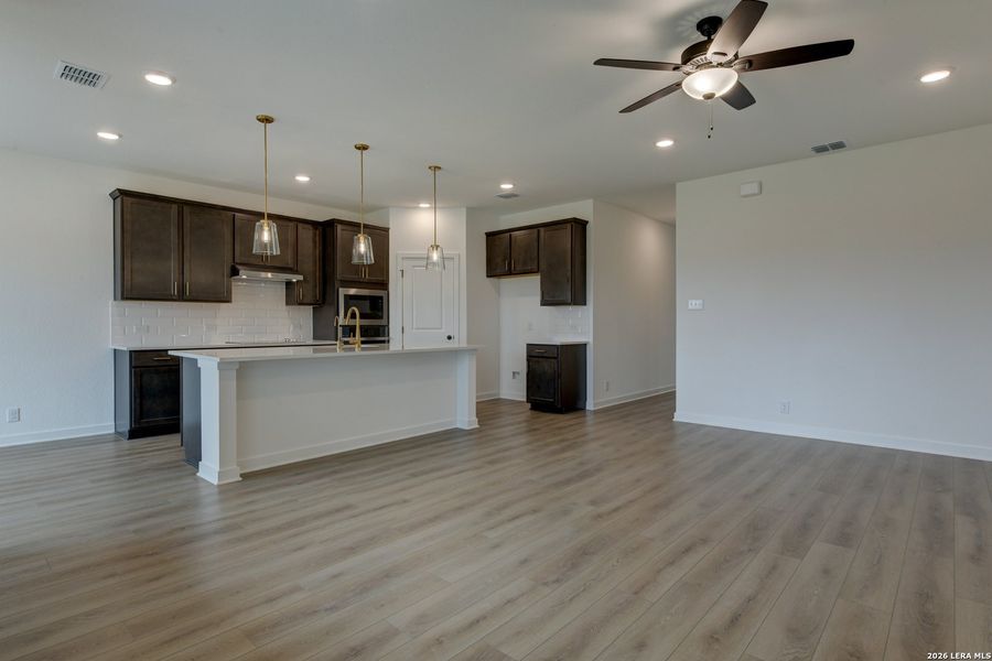 Furnished interior view inside a new home in The Wilder, Adkins (Image 14).