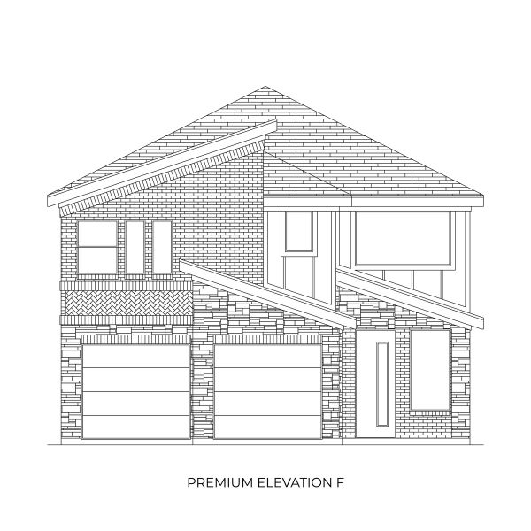 Representative rendering of the exterior for the Hunter F by First Texas Homes (Image 8). Representative rendering of the exterior for the Hunter F by First Texas Homes (Image 8).