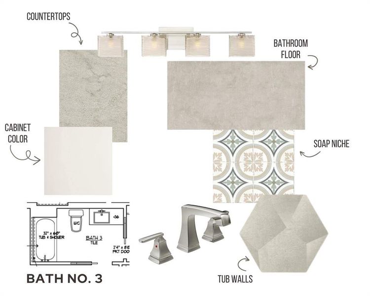 Bath 3 - Design Board