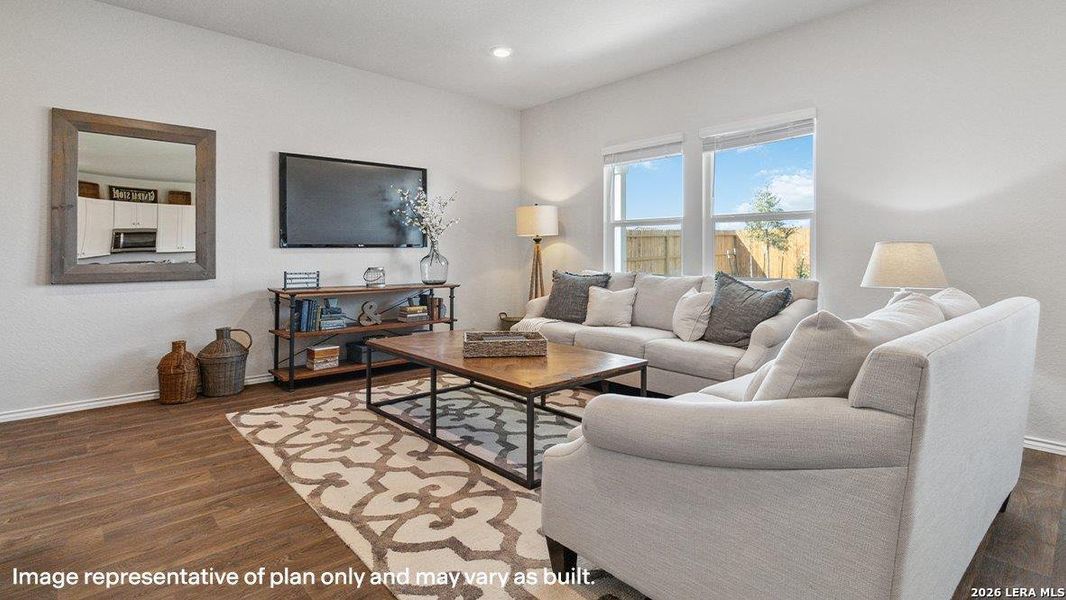 Furnished interior view inside a new home in Veranda, San Antonio (Image 16).