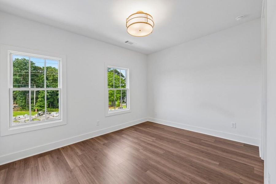 Spacious, unfurnished interior of a new home in Skyview On Broad, Sugar Hill (Image 36). Spacious, unfurnished interior of a new home in Skyview On Broad, Sugar Hill (Image 36).