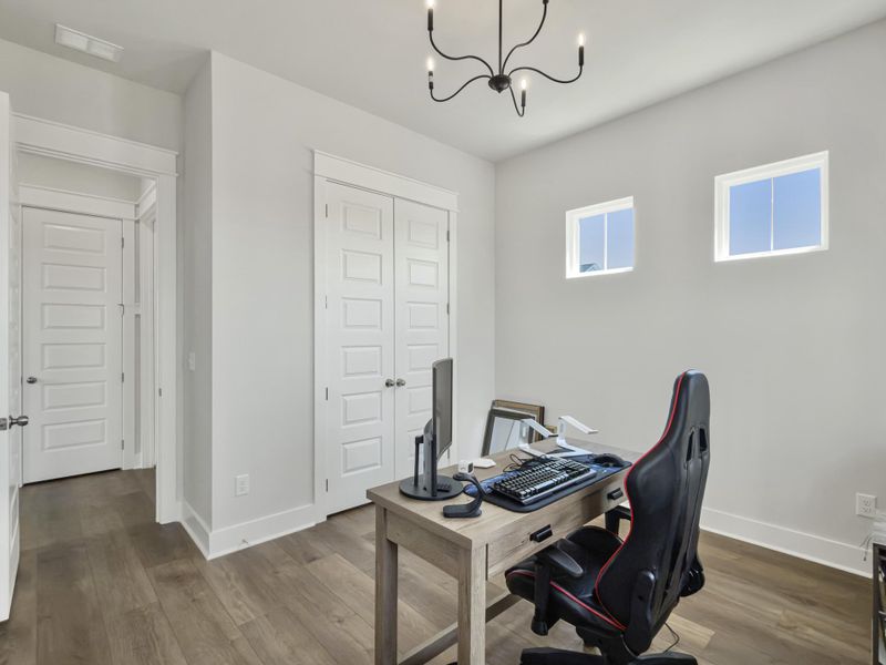 Furnished interior view inside a new home in Carnes Crossroads, Summerville (Image 19). Furnished interior view inside a new home in Carnes Crossroads, Summerville (Image 19).