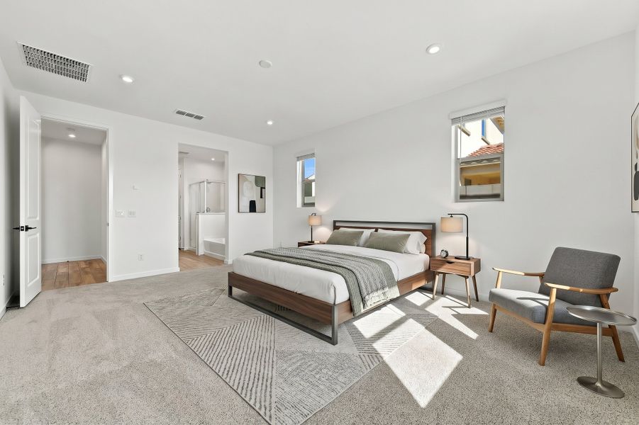 Furnished interior view inside a new home in Willows at Bella Vista Farms, San Tan Valley (Image 8).