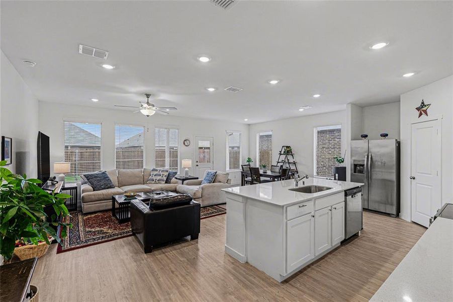Furnished interior view inside a new home in Bridgewater, Princeton (Image 8).