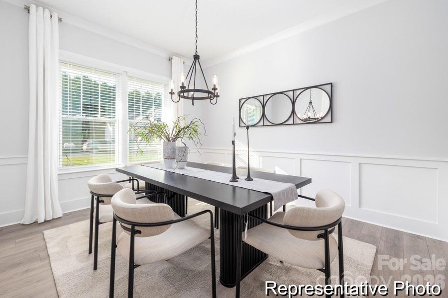 Furnished interior view inside a new home in Colvin Park, Rock Hill (Image 3).