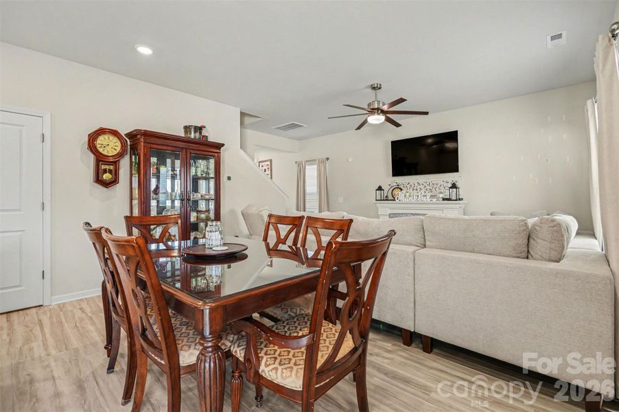 Furnished interior view inside a new home in Morgan Hills, Albemarle (Image 26).