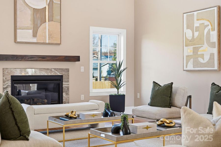 Dining room with stylish artwork and refined finishes — perfect for entertaining. Dining room with stylish artwork and refined finishes — perfect for entertaining.