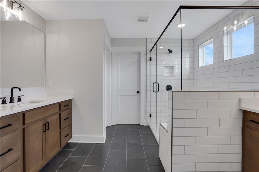 Furnished interior view inside a new home in Twin Lakes, Hoschton (Image 4). Furnished interior view inside a new home in Twin Lakes, Hoschton (Image 4).